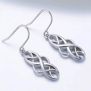 925 Sterling Silver Celtic Knot Earrings  NWT